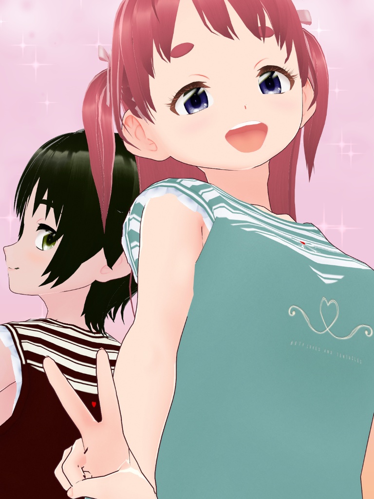 ノースリーブトールTシャツ (Sleeveless Tall T-shirt)