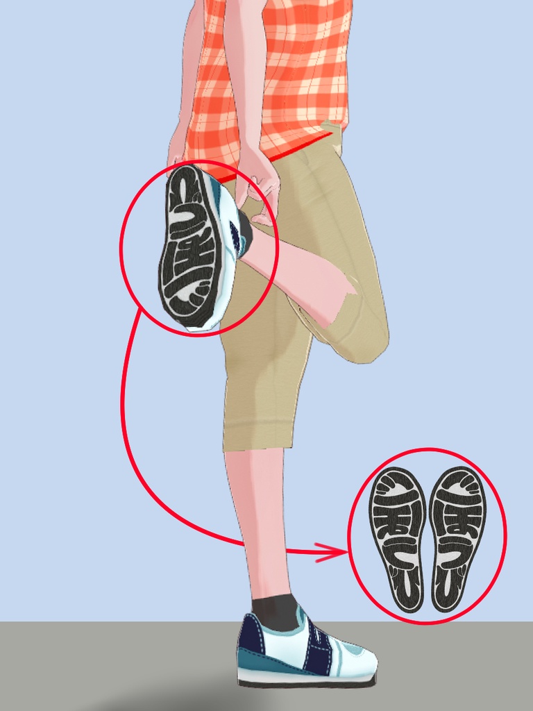 ベルクロスニーカー(Velcro Sneakers)