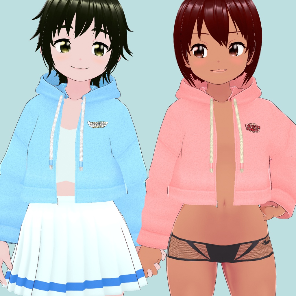 クロップドパーカー(Cropped Hoodie)