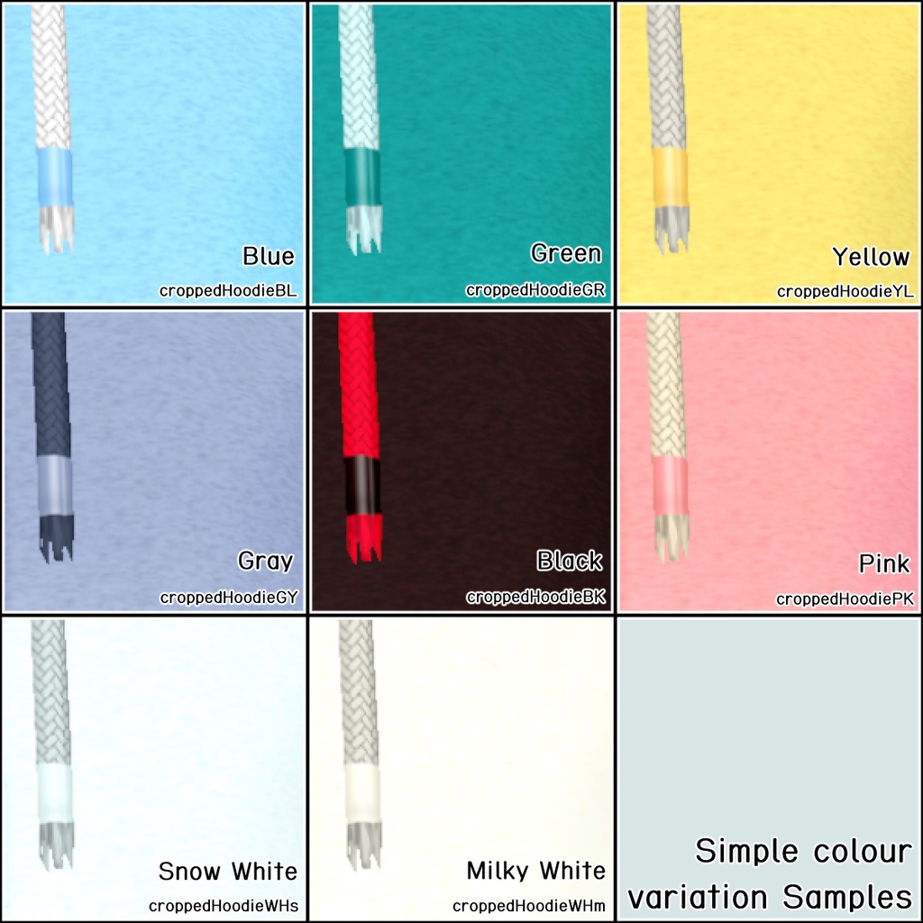 クロップドパーカー(Cropped Hoodie)