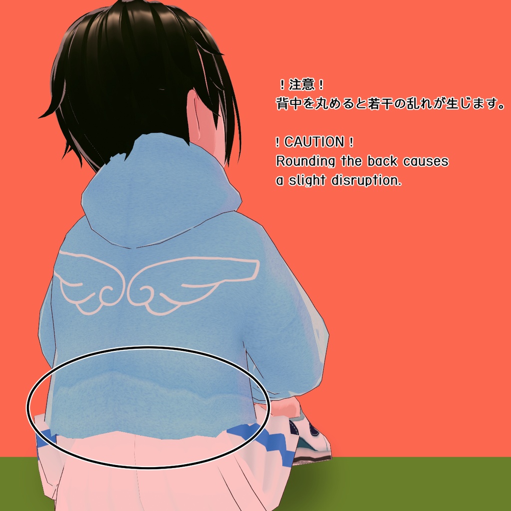 クロップドパーカー(Cropped Hoodie)