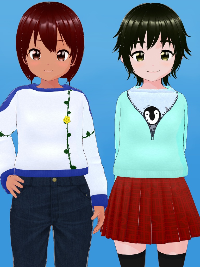 ちょっと短いトレーナー(Adjusted Sweatshirt)