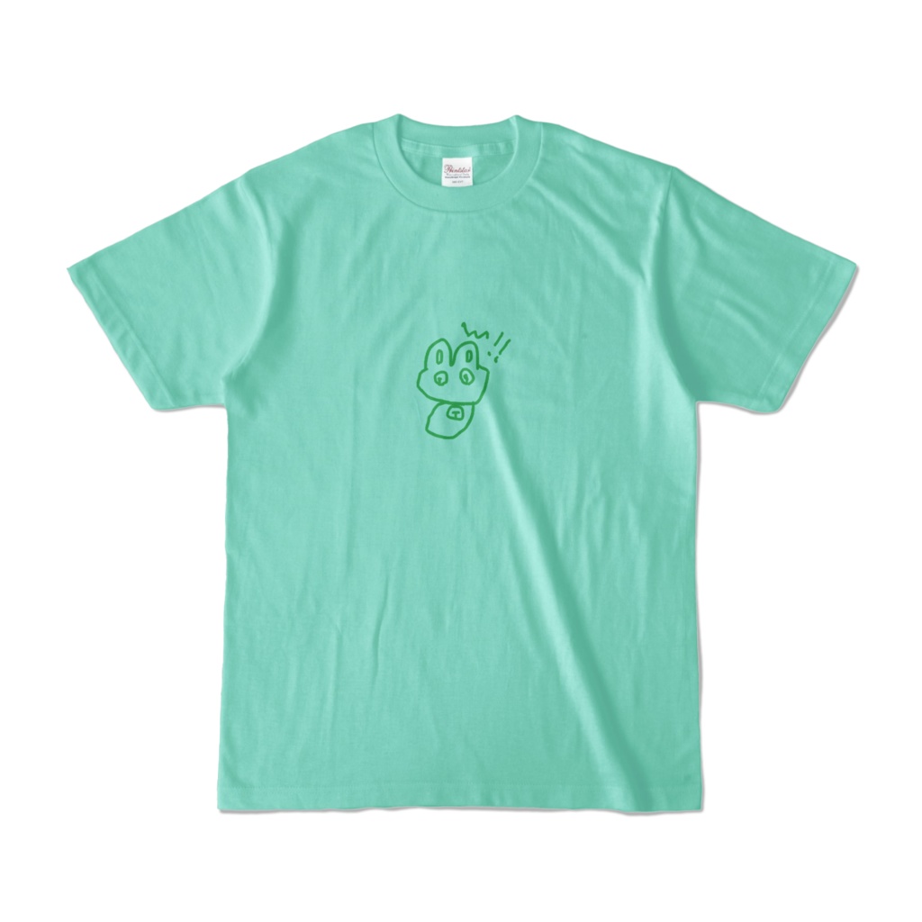 【ルシア誕生日限定販売】めぇちゃんTシャツ｜グリーン