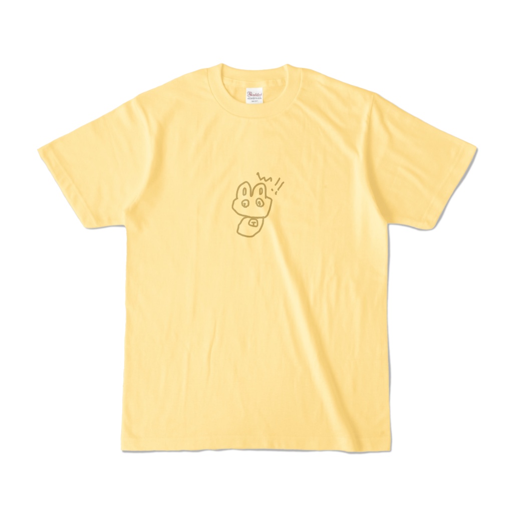 【ルシア誕生日限定販売】めぇちゃんTシャツ｜イエロー