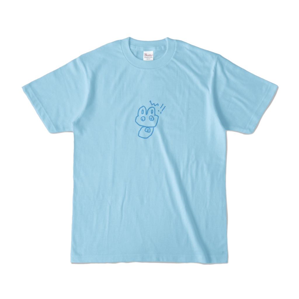 【ルシア誕生日限定販売】めぇちゃんTシャツ｜シアン