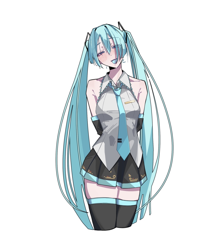 ミクさんステッカー