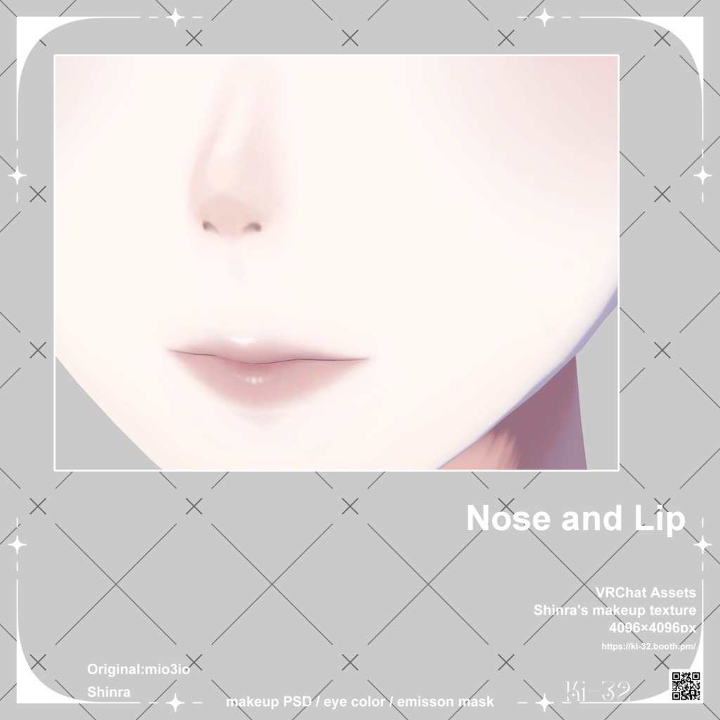 【森羅】Makeup & Eye texture