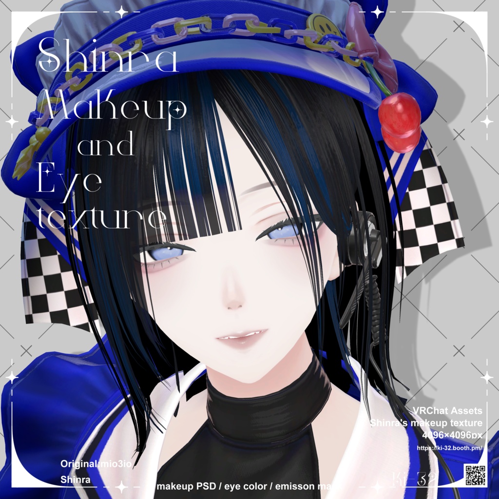 【森羅】Makeup ＆ Eye texture