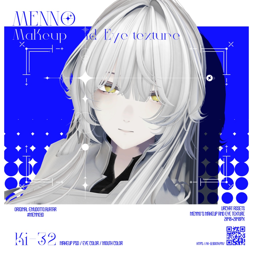 【Menno】Makeup & Eye texture