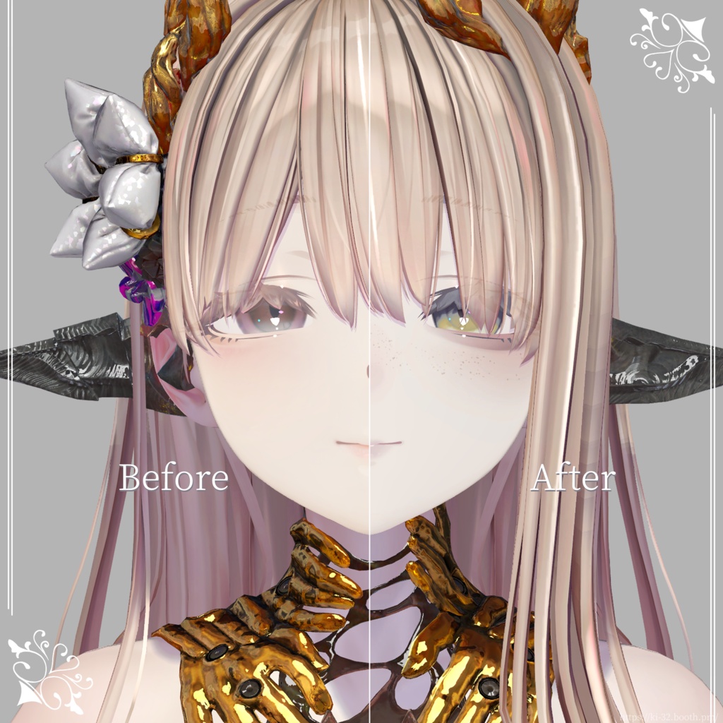【Midaris】makeup and eye texture