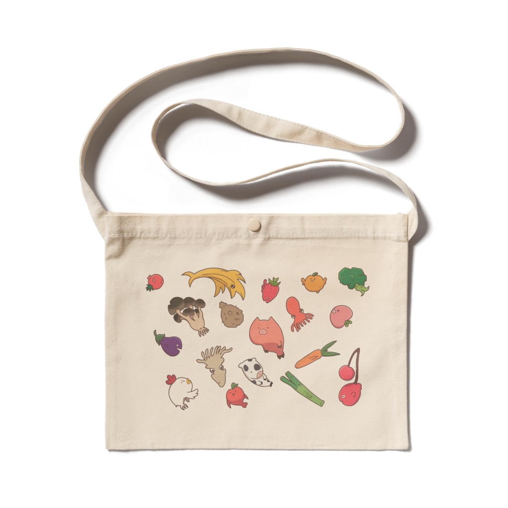 やさいふるーつふぃっしゅ_サコッシュ