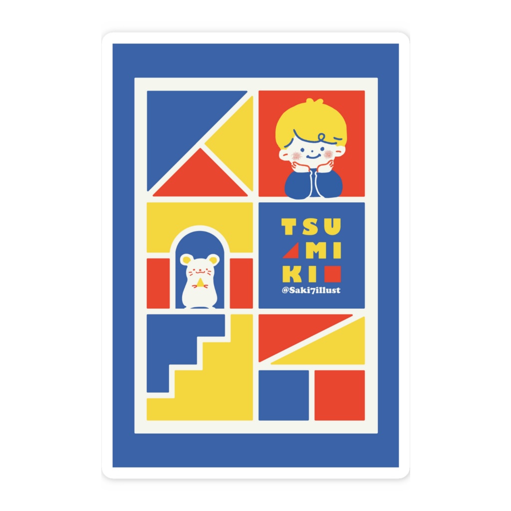 つみきポップ_ステッカー