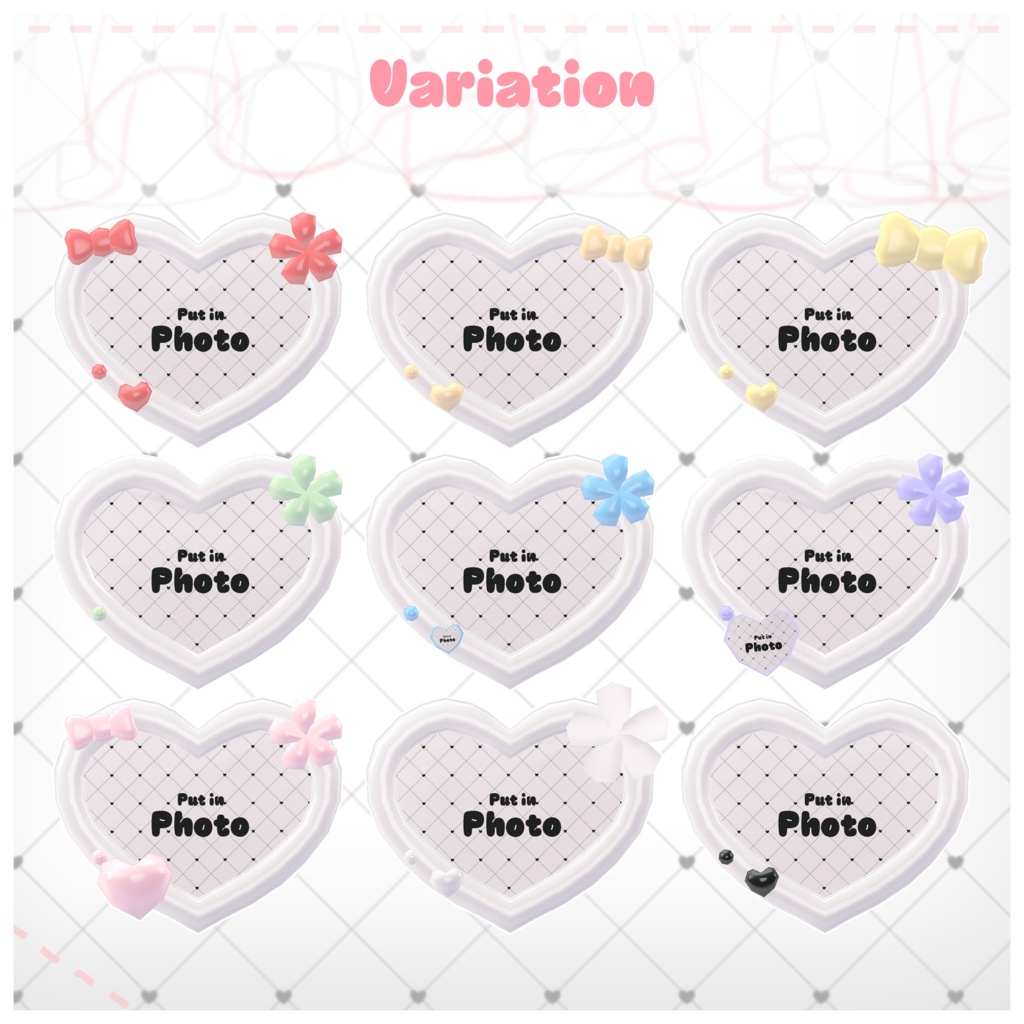 【FREE!】Kawai♡Photo card·name tag