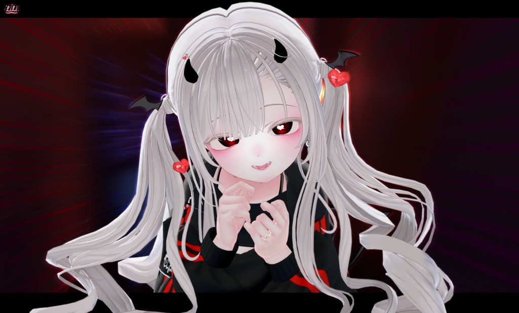 【6 Avatars】Love♡Monster Eye texture+acc🖤