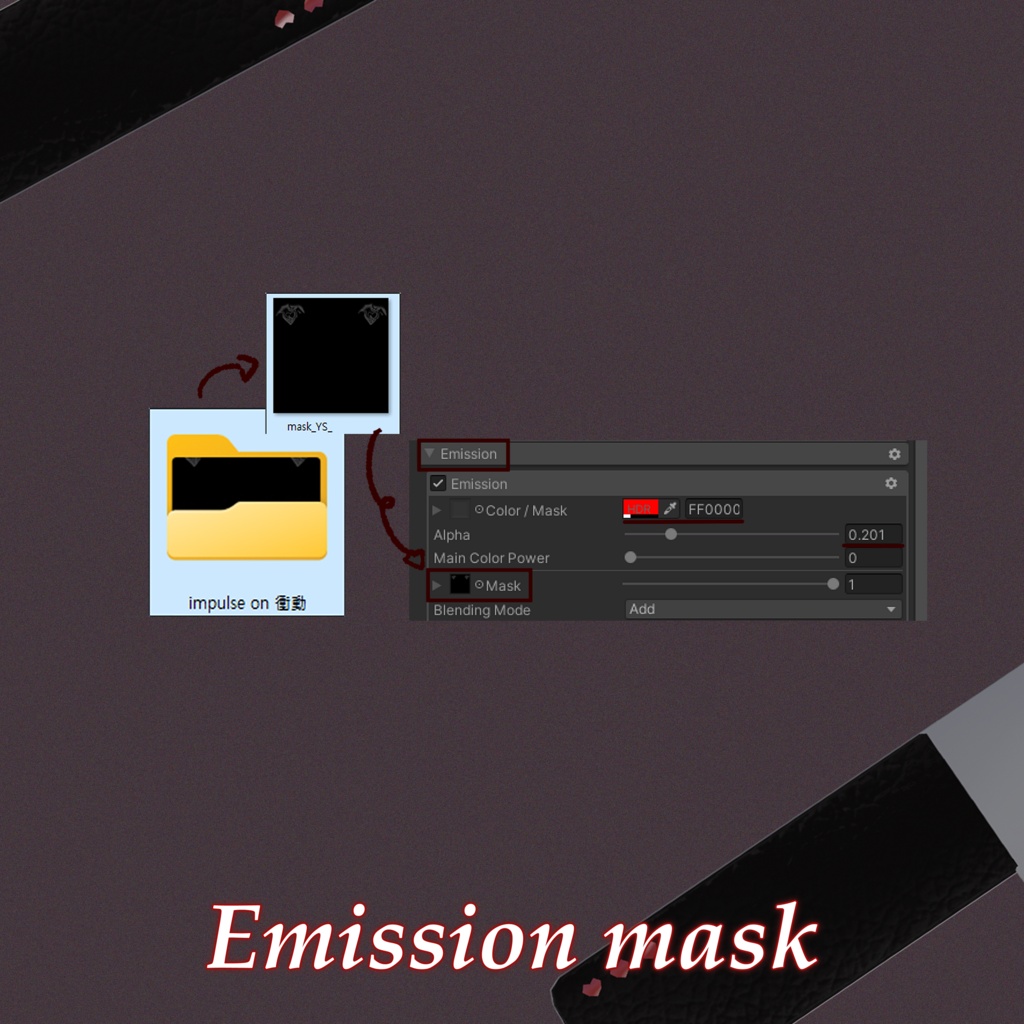 【7 Avatars】Yandere♡syndrome Eye texture