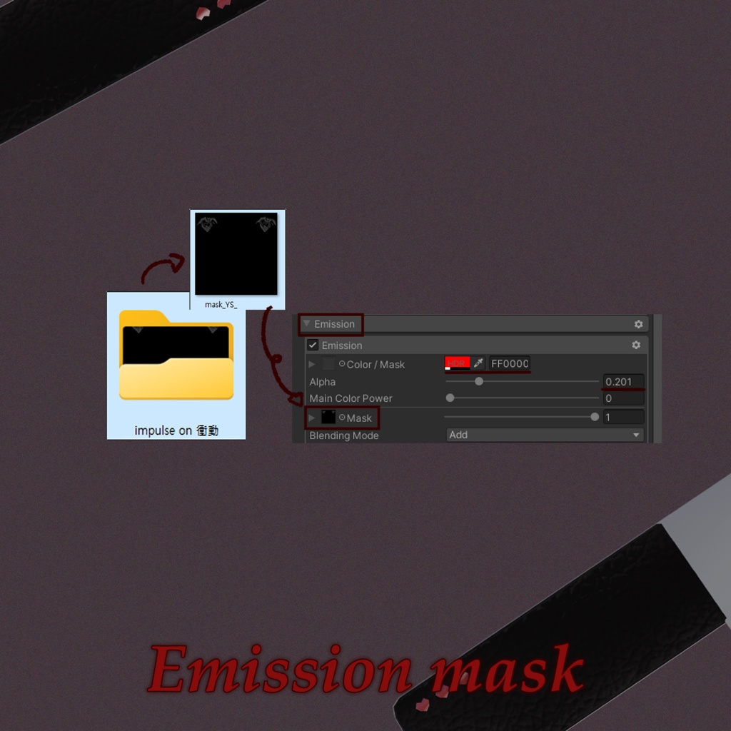 【6 Avatars】Yandere♡syndrome Eye texture