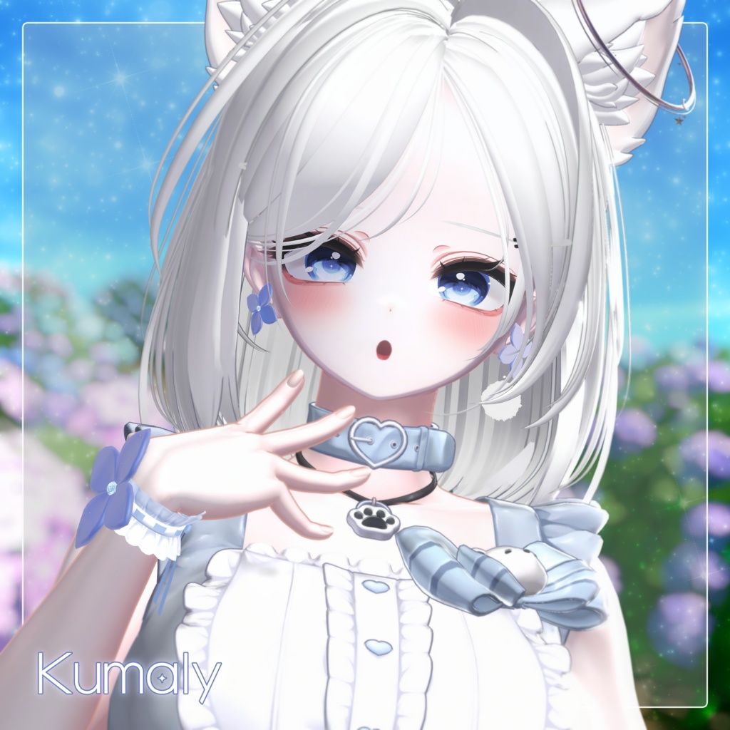 ❤️🔥SALE!!❤️🔥【15 Avatars】Hydrangea Aroma Piercing+Cuffs