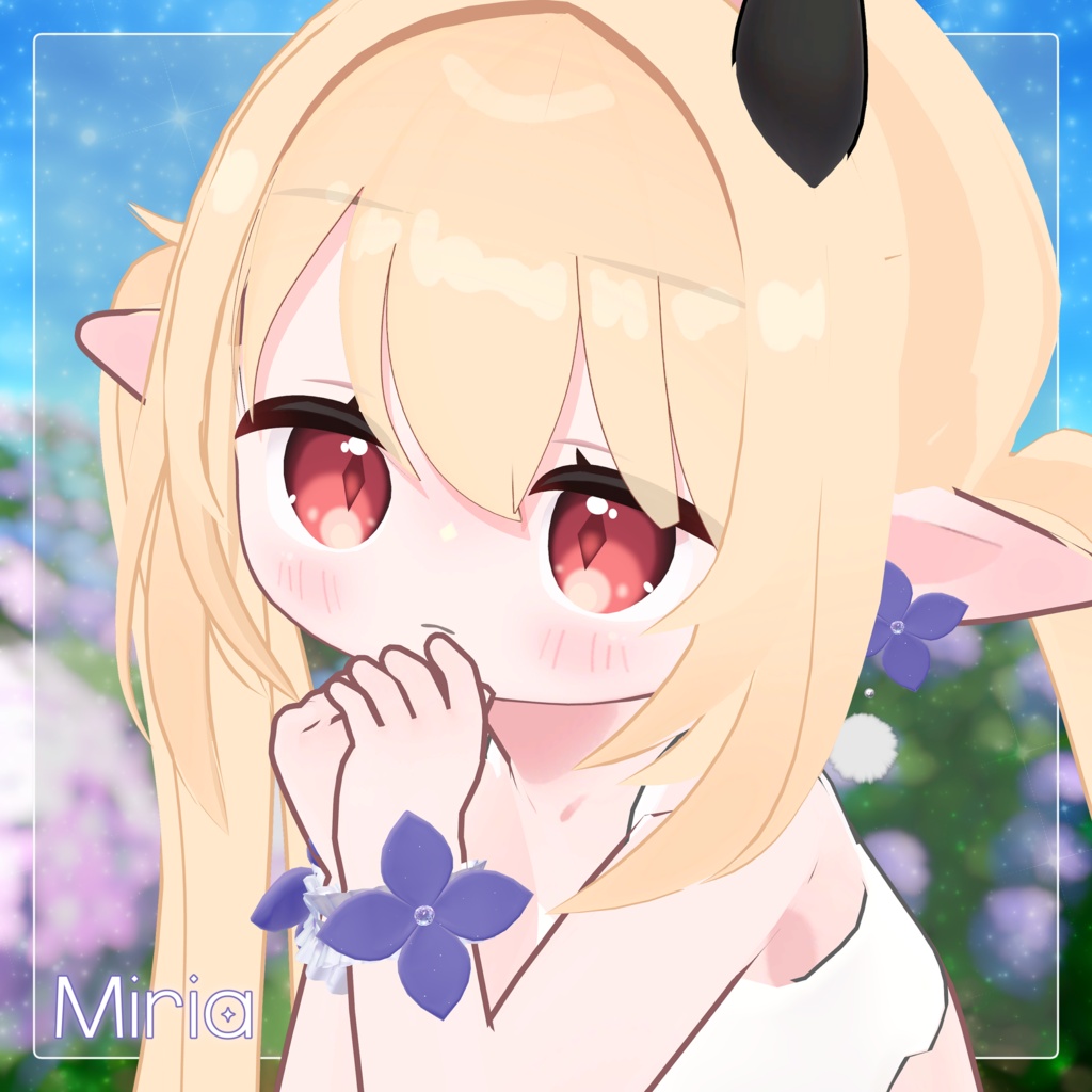 【16 Avatars】Hydrangea Aroma Piercing+Cuffs