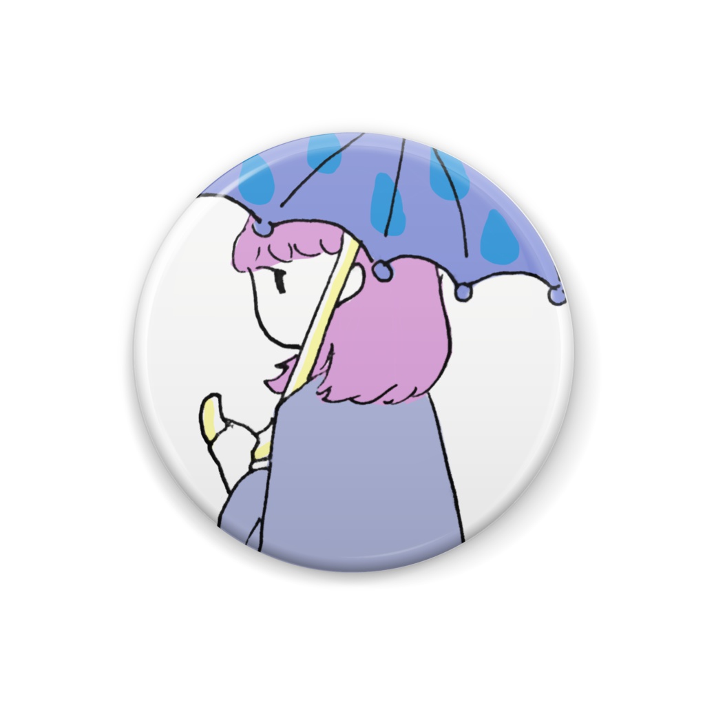 あめあめ缶バッチ