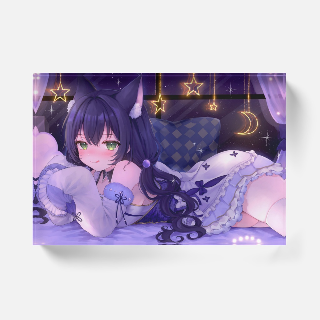 緋ノ咲こま_アクリルブロック