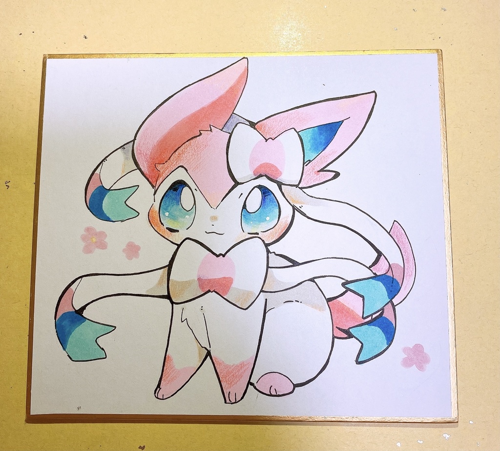 色紙　ニンフィア