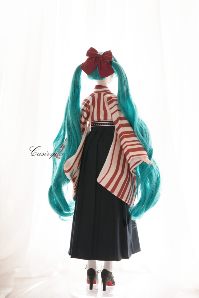 『Casiryda』 『完売御礼』 大正袴 着物 ドール衣装 ドルフィードリーム DD dollfiedream Miku x Tokyo 150