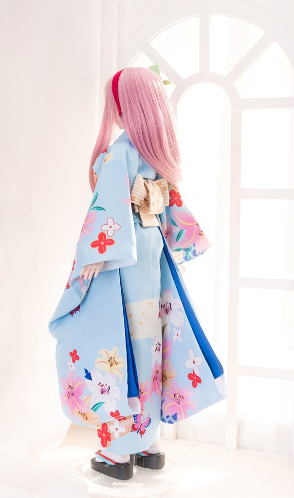 『Casiryda』 『完売御礼』 ルカ花色 着物 振袖 ドール衣装 ドルフィードリーム DD dollfiedream