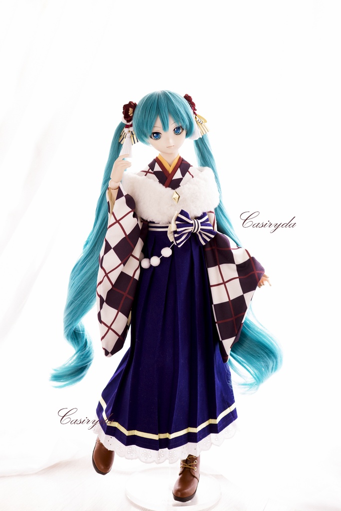 『Casiryda』  『完売御礼』 大正物語 卒業袴 着物 ドール衣装 ドルフィードリーム DD dollfiedream