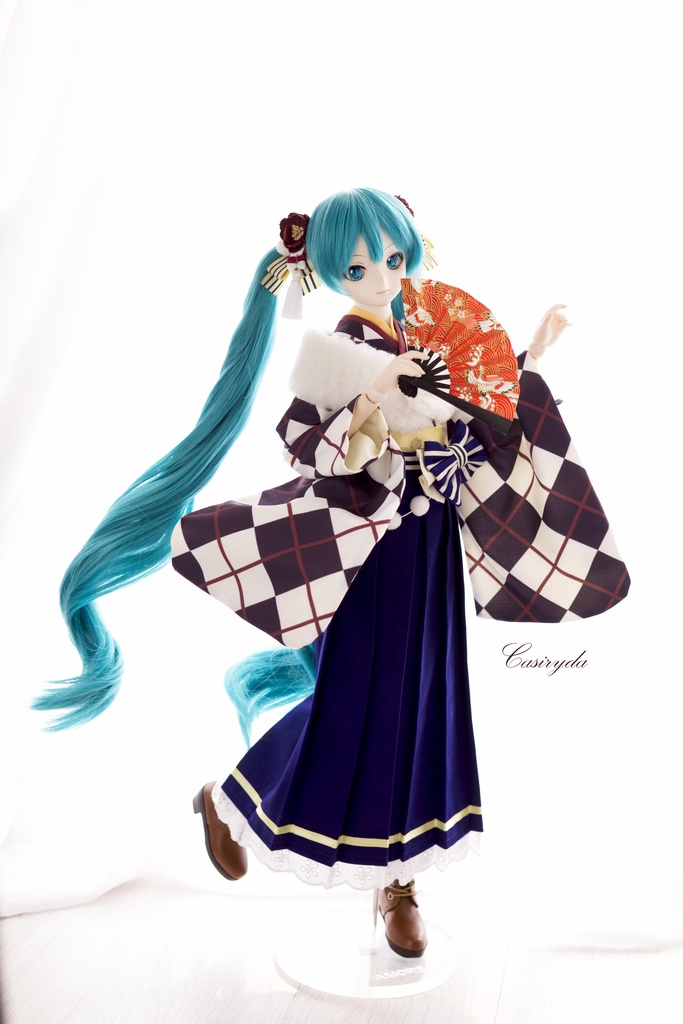 『Casiryda』  『完売御礼』 大正物語 卒業袴 着物 ドール衣装 ドルフィードリーム DD dollfiedream