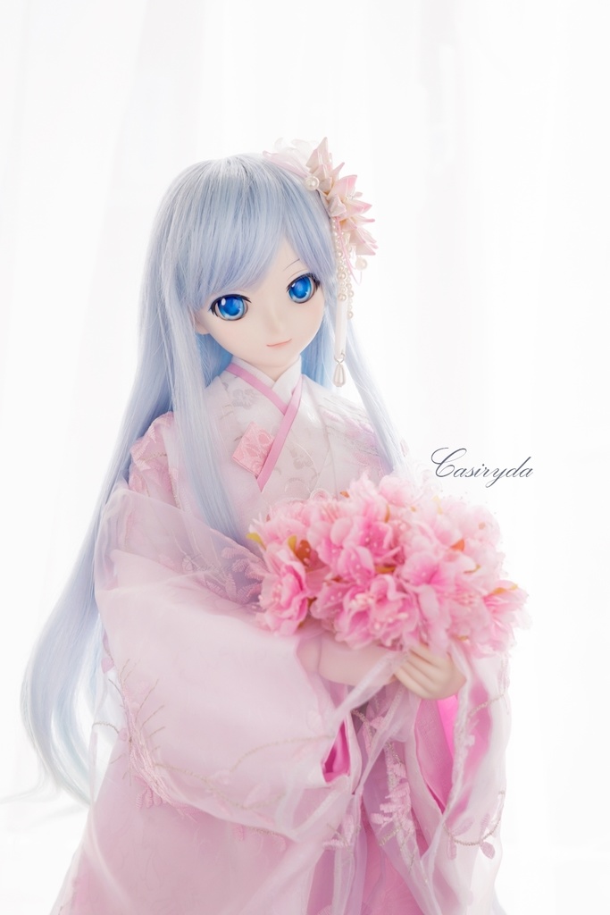 『Casiryda』 『完売御礼』 着物 紗打掛 冬桜