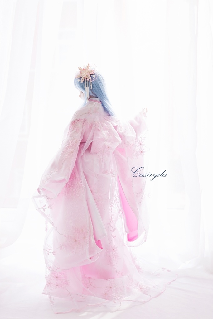 『Casiryda』 『完売御礼』 着物 紗打掛 冬桜