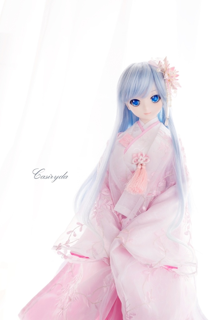 『Casiryda』 『完売御礼』 着物 紗打掛 冬桜