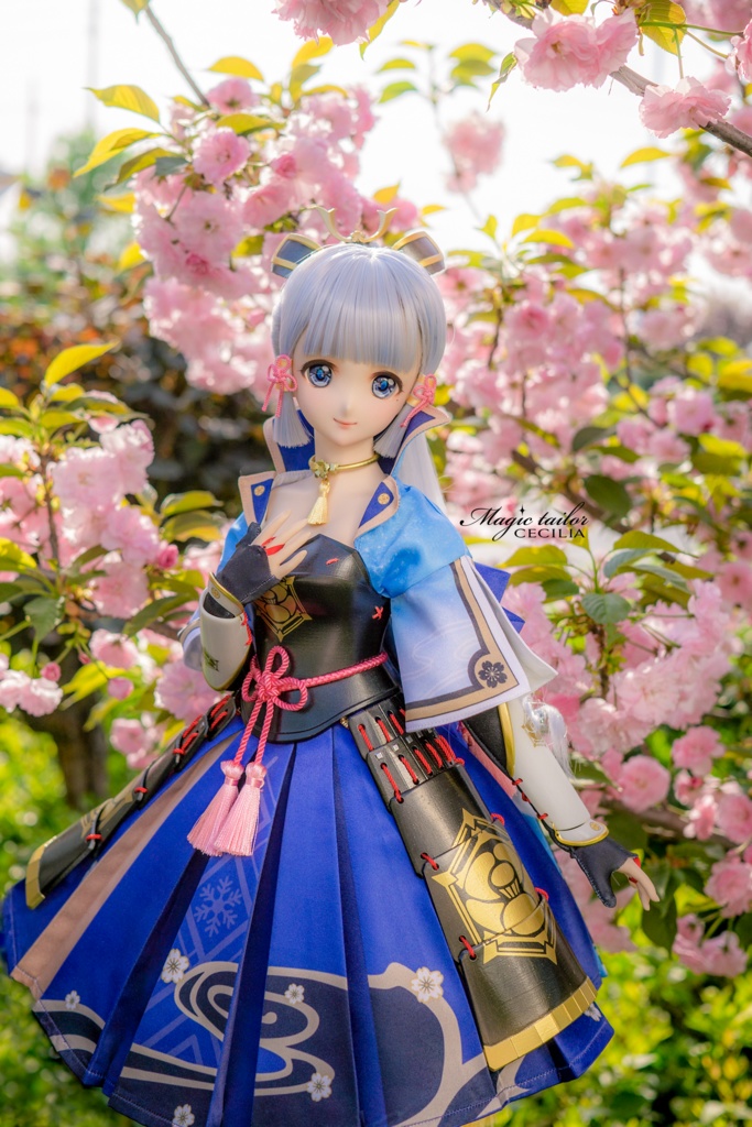 『Magic tailor Cecilia』『完売御礼』 原神 神里绫华 神里綾華 ドール衣装 コスプレセット