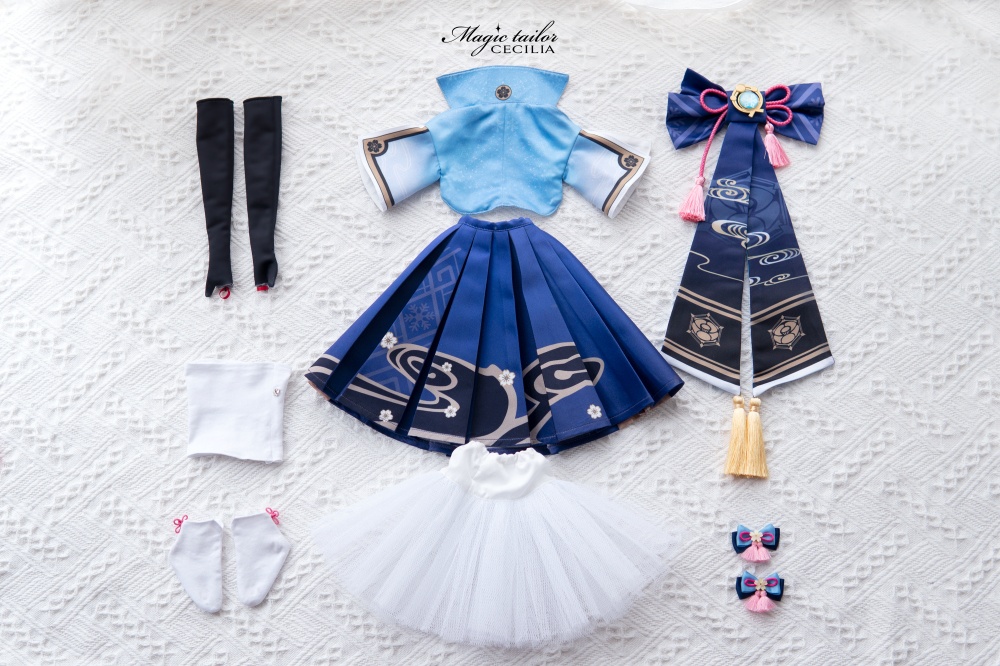 『Magic tailor Cecilia』『完売御礼』 原神 神里绫华 神里綾華 ドール衣装 コスプレセット