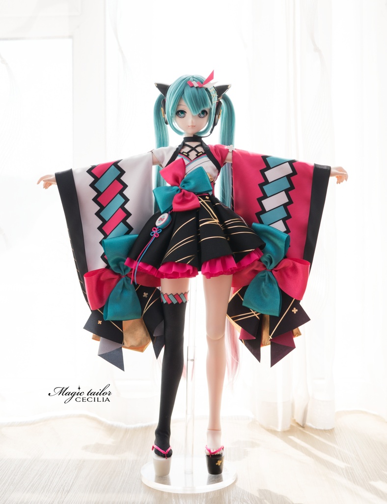 『Magic Tailor Cecilia』 『完売御礼』 MAGICAL MIRAI 2020 マジカルミライ ドール衣装セット ドルフィードリーム DD 個人作品お譲り