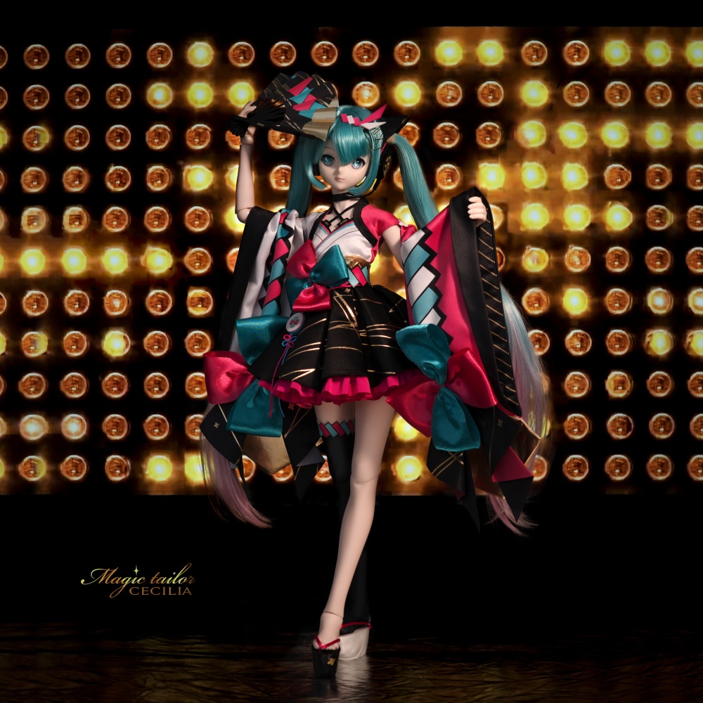 『Magic Tailor Cecilia』 『完売御礼』 MAGICAL MIRAI 2020 マジカルミライ ドール衣装セット ドルフィードリーム DD 個人作品お譲り