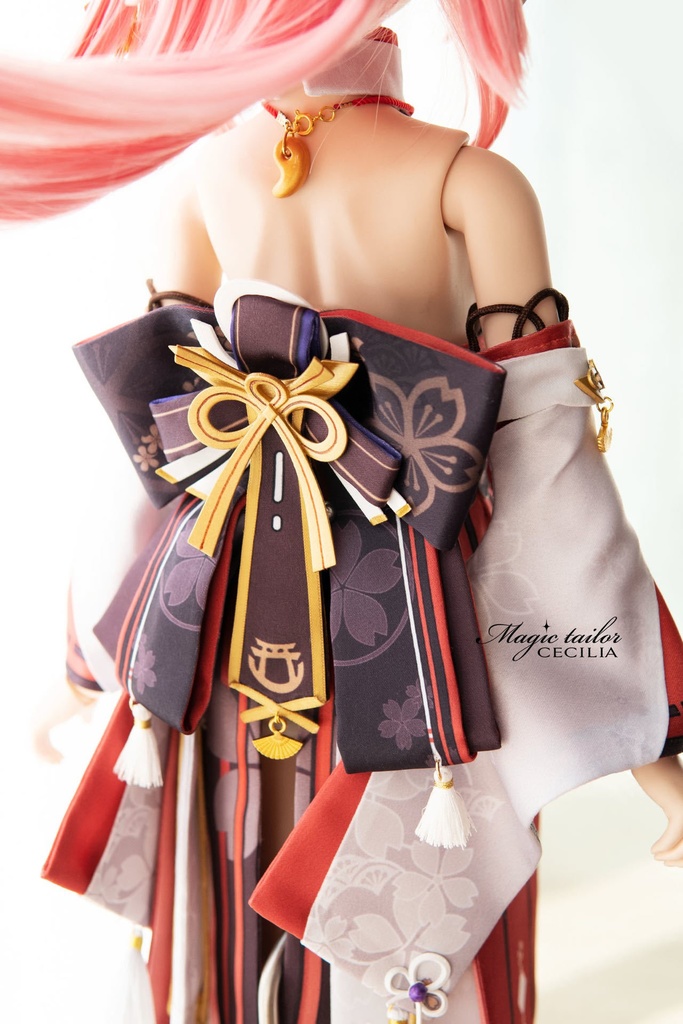 『完売展示』『Magic tailor Cecilia』 原神 八重神子 ドール衣装 コスプレセット やえみこ