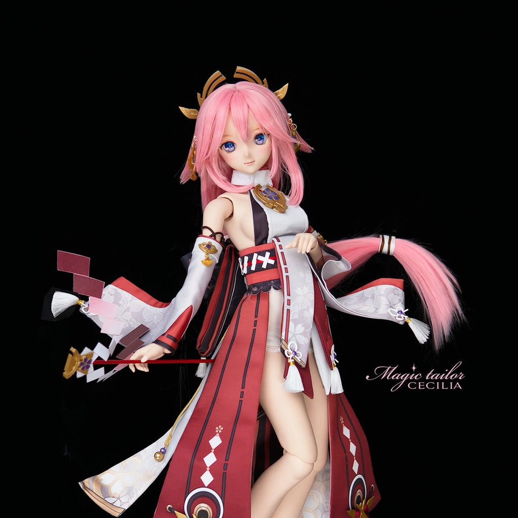 『完売展示』『Magic tailor Cecilia』 原神 八重神子 ドール衣装 コスプレセット やえみこ