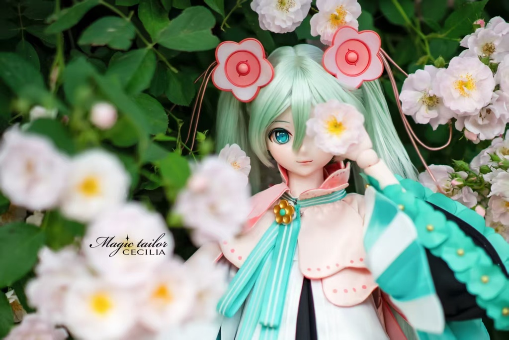 「完売展示」MAGICAL MIRAI 2021 マジカルミライ ドール衣装セット ドルフィードリーム DD 個人作品お譲り