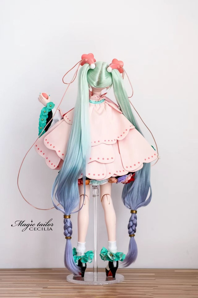 「完売展示」MAGICAL MIRAI 2021 マジカルミライ ドール衣装セット ドルフィードリーム DD 個人作品お譲り