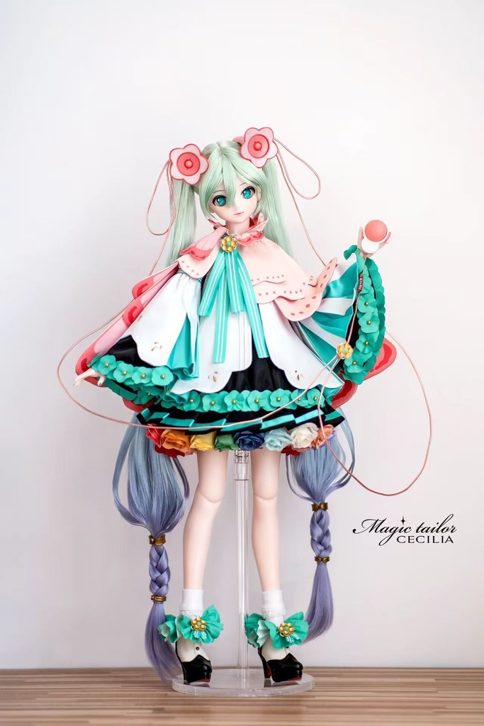 「完売展示」MAGICAL MIRAI 2021 マジカルミライ ドール衣装セット ドルフィードリーム DD 個人作品お譲り
