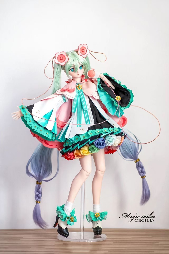 「完売展示」MAGICAL MIRAI 2021 マジカルミライ ドール衣装セット ドルフィードリーム DD 個人作品お譲り