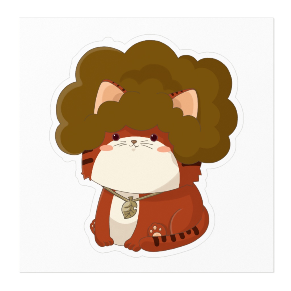 ライオンもどき 与作ステッカー