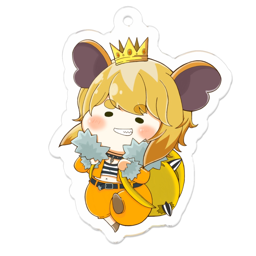 ちびきなこせんせー アクリルキーホルダー