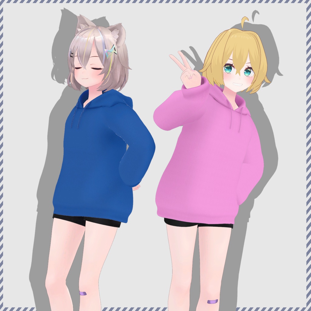 【MA対応】SimpleHoodie【トラスちゃん対応】