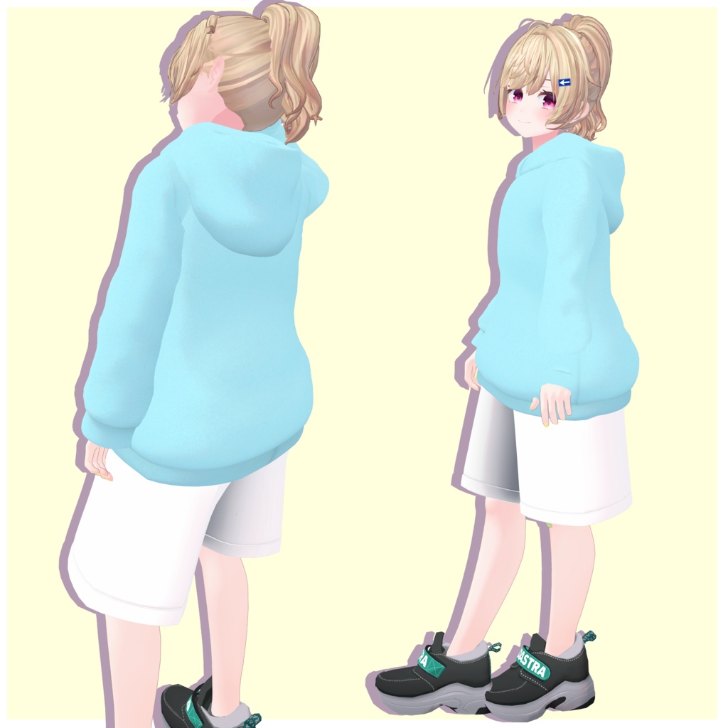 【MA設定済】Pants&Hoodie【トラスちゃん対応】