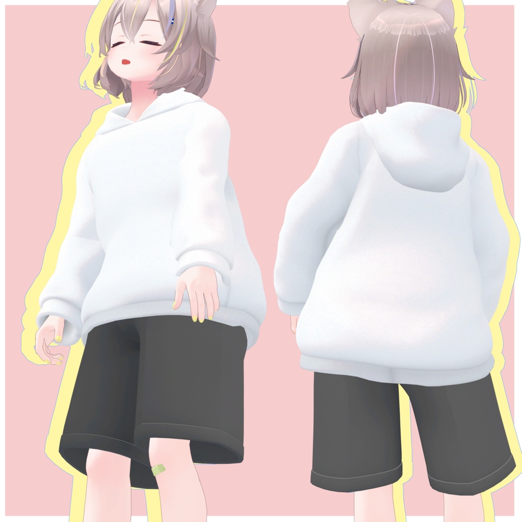 【MA設定済】Pants&Hoodie【トラスちゃん対応】