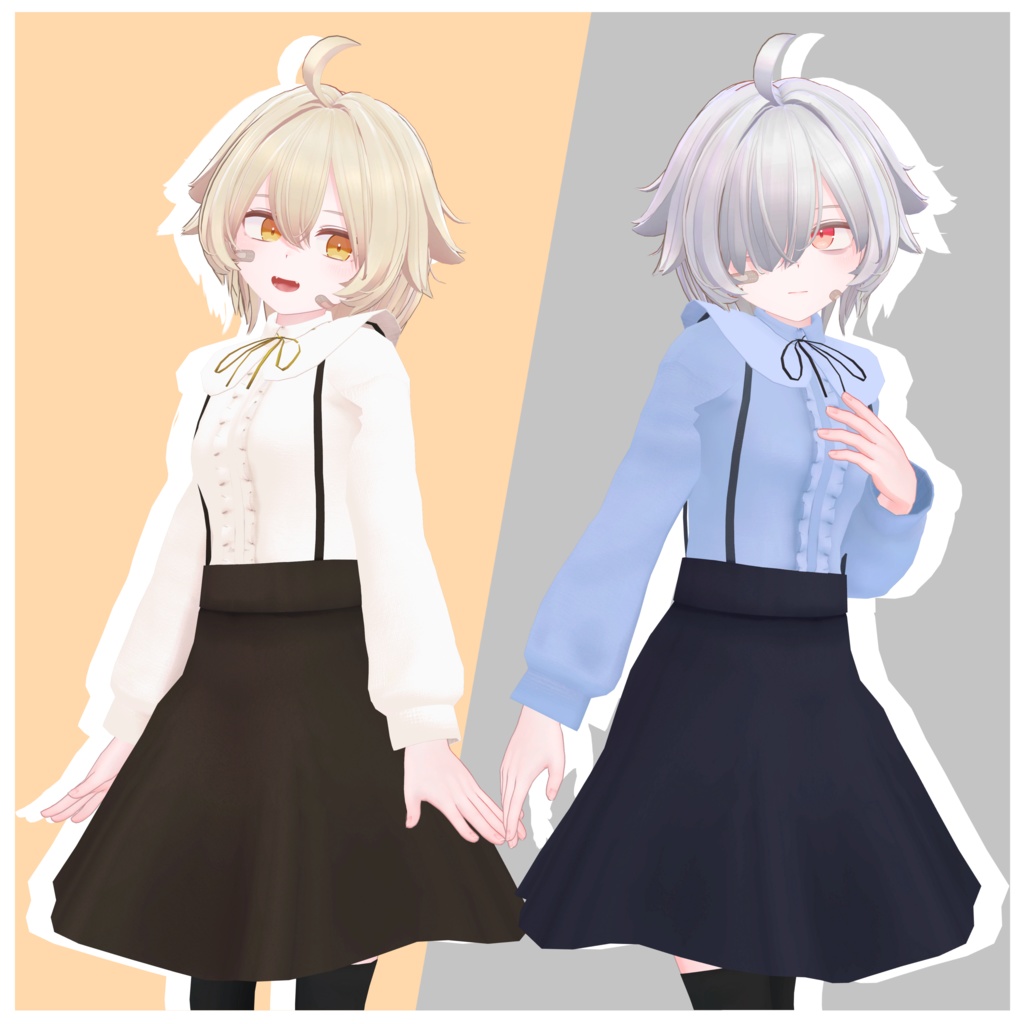 【サナティア対応】フリルシャツセット【MA設定済】