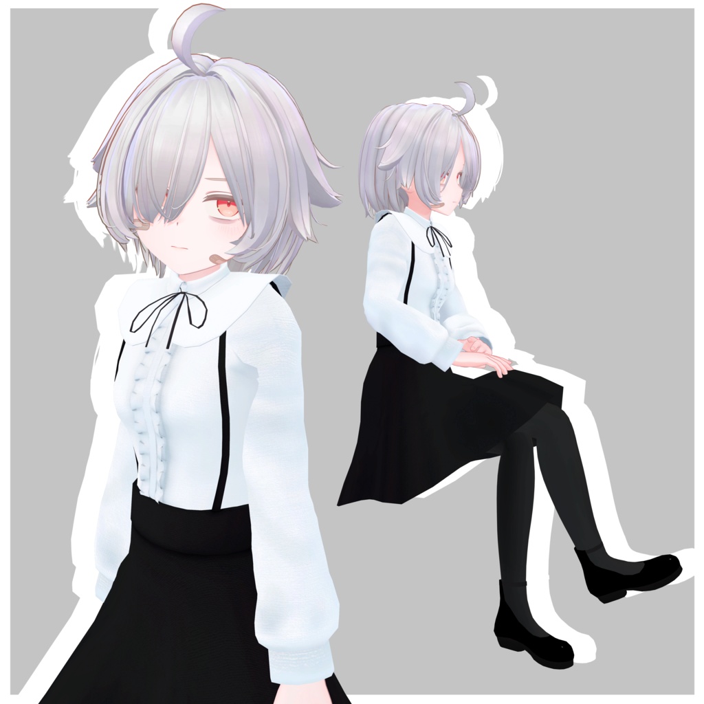 【サナティア対応】フリルシャツセット【MA設定済】