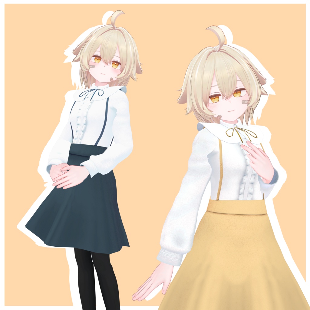 【サナティア対応】フリルシャツセット【MA設定済】